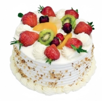 6-9 Kişilik Zengin İçerikli Gurme Meyveli Pasta Keyfi