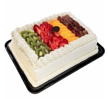 80 Kişilik Karışık Meyveli Pasta Sipariş