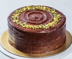 Günlük Taze Çikolatalı Fıstıklı Pasta 2-3 Kişilik